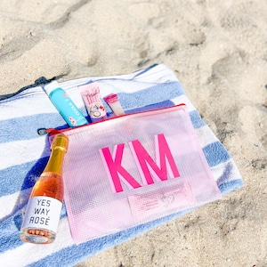 Personalized Wet Dry Cosmetic Toiletry Pool Bag image 10