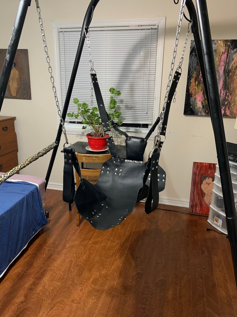 Heavy Duty Leather Sling Sex Hammock for Sex SWING & SLING - Etsy