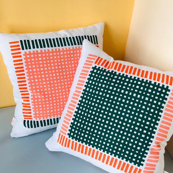 Screen Print Cushion Etsy