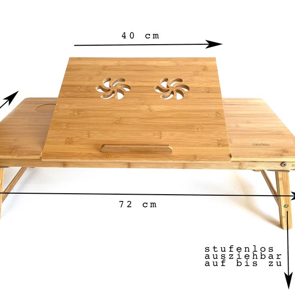 Laptop Ständer aus 100% Holz von cano-flow