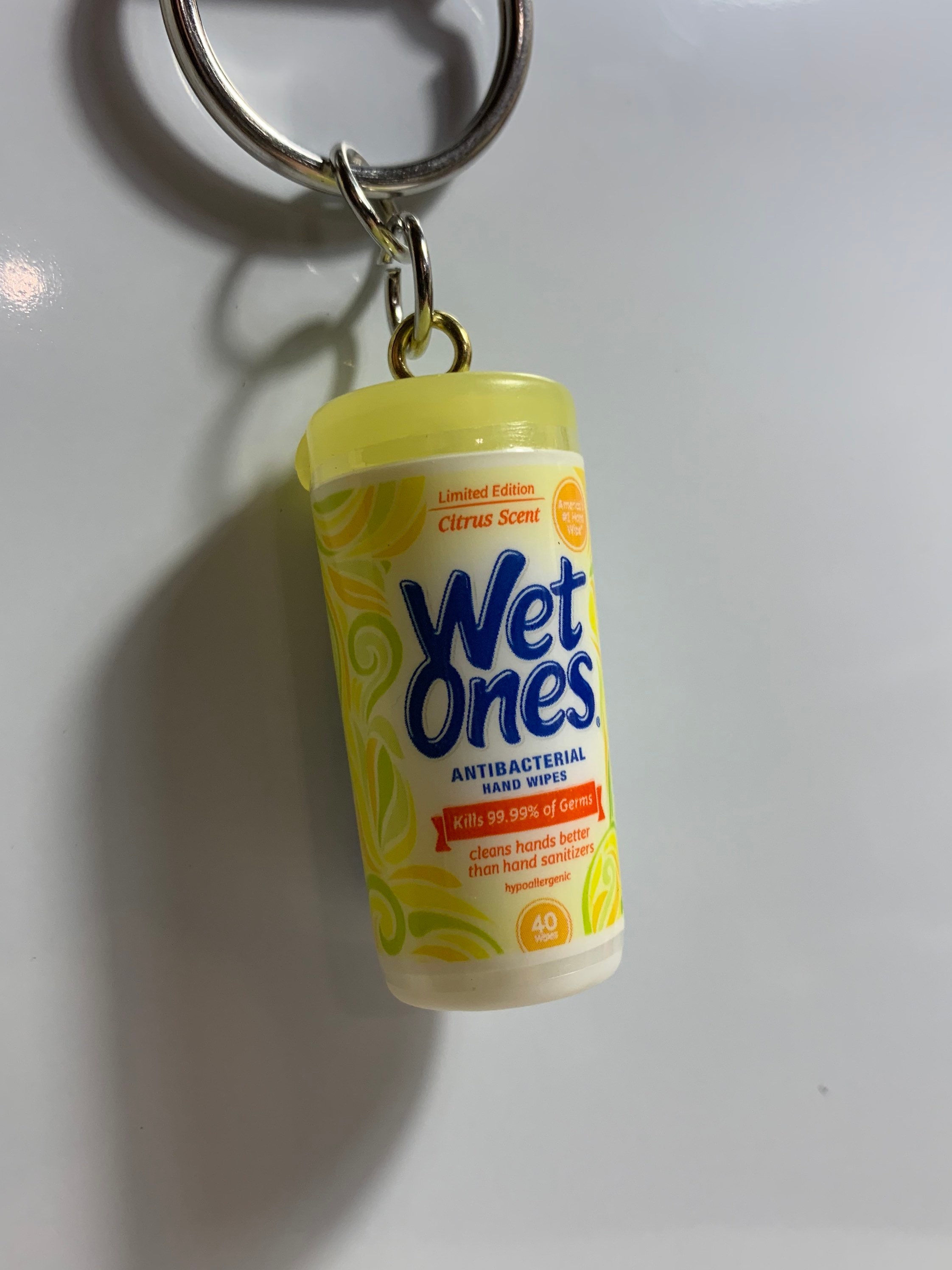 Mini Brands Wet Ones Wipes Keychain Etsy