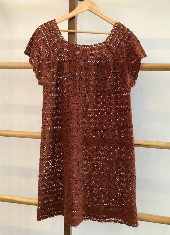 Vintage Hand Crochet Dress