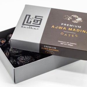 Large Ajwa Dates 100% Natural & Premium Quality Large Ajwa Khajoor From Saudi Arabia 400g