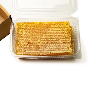 Honingraat van wilde bloemen - 250 g pure rauwe honingraat PURE RAW NATURAL
