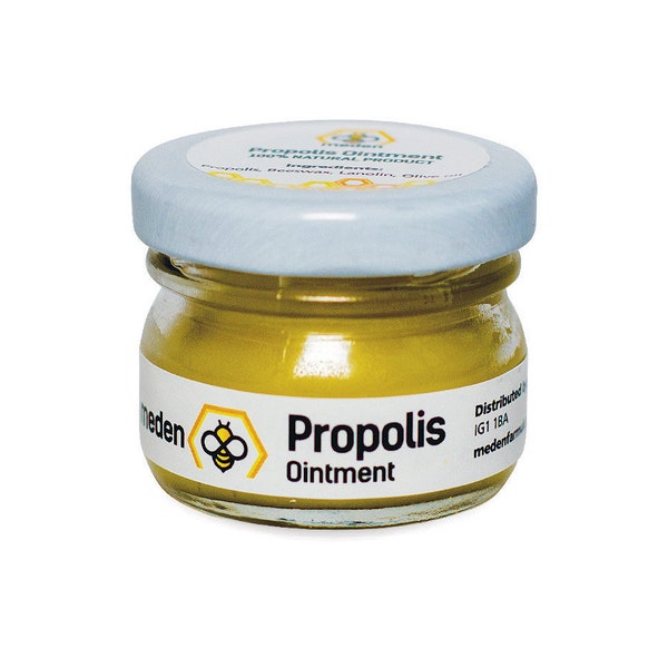 Pommade cicatrisante pour la peau à la propolis de qualité supérieure 20 g - 100 % naturelle avec pommade à la propolis pure