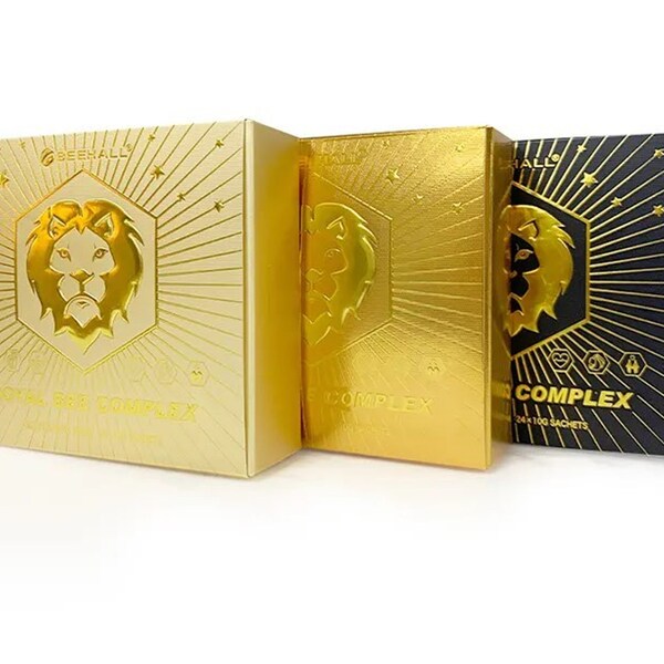 Gelée Royale – Royal Bee Complex Honig mit Royal Jelly Ginseng Maca, GESCHENKBOX – Premium-Qualität