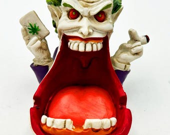 Large Toker the Joker Ashtray 5.5 in
