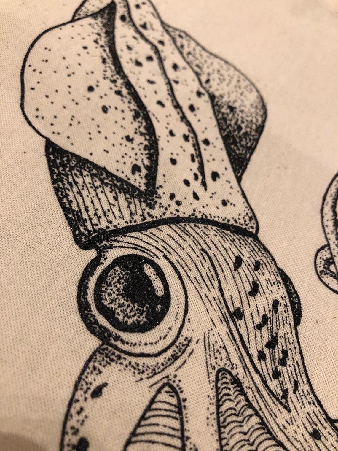 Limited Editon Squid Tote Bag Etsy