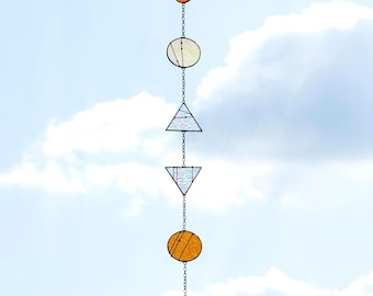 Dream Sun Catcher Planets Suncatcher Stained Glass Galaxy Celestial Decor Window Wall Decoration Solar System Art Living