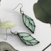 see more listings in the Stained glass earrings section