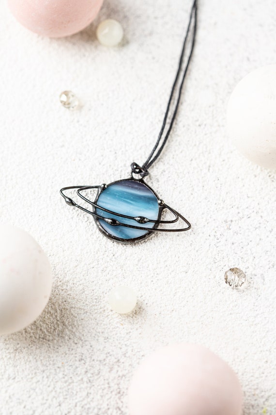 Etsy planet necklace sale
