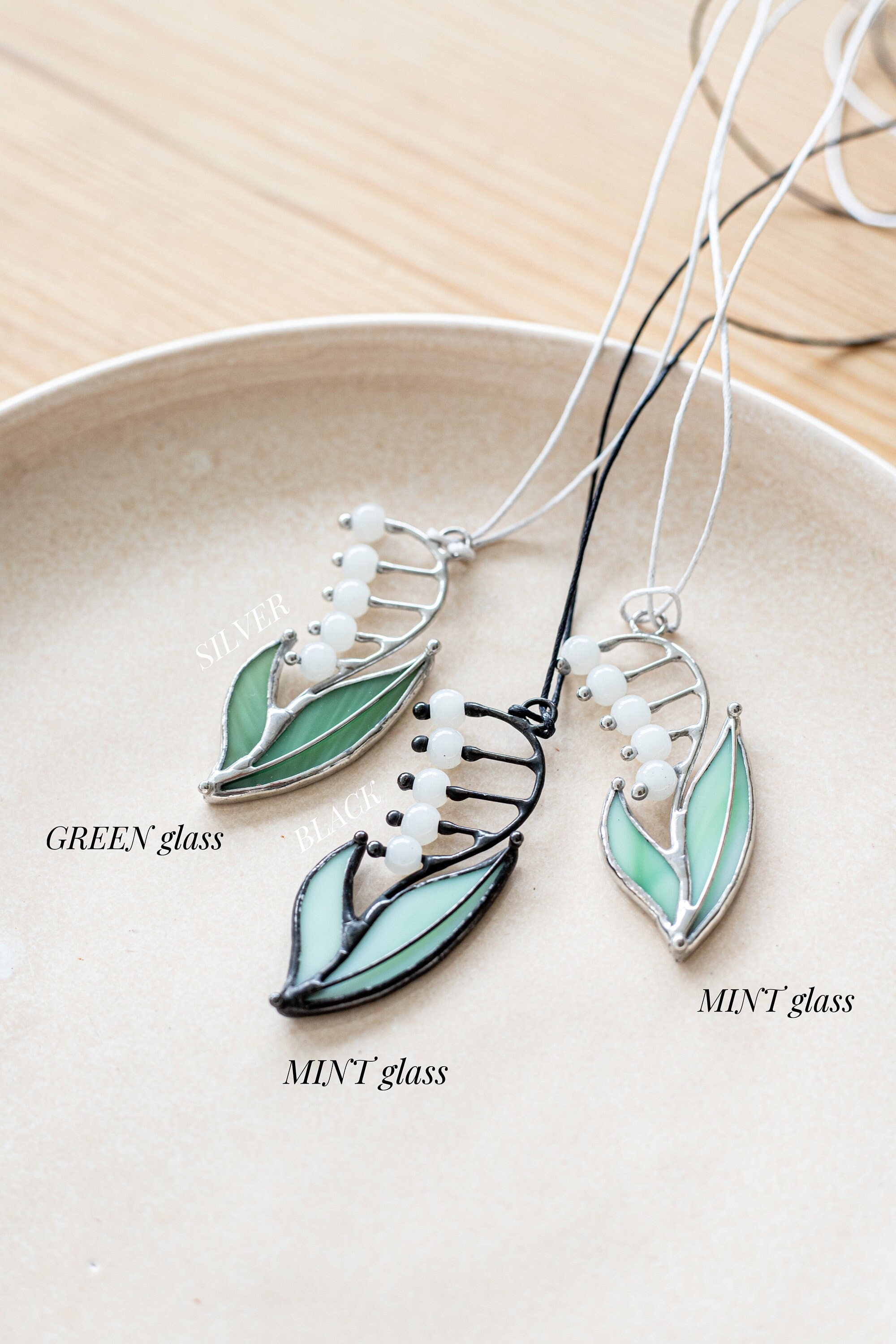 Stained on sale glass pendant