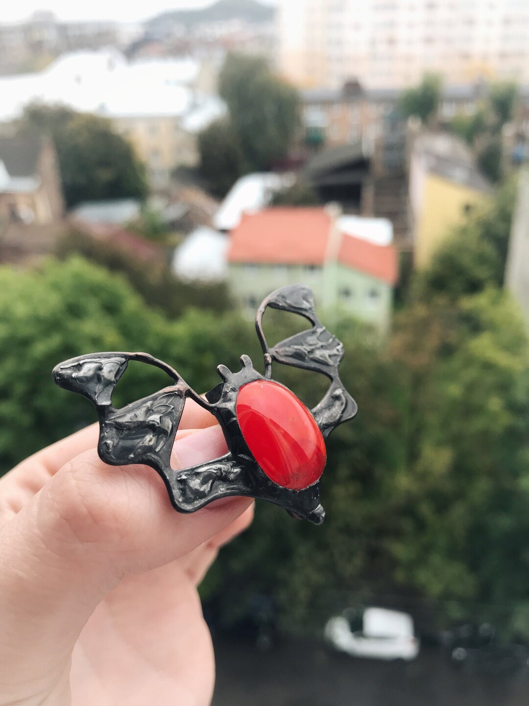 Thelma and Louise Bug Brooch