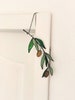 Green Olive Branch Suncatcher Stained Glass Leaf Mothers day gift from son Home Decor Window Wall Nature Ornament Decorations Hanging 