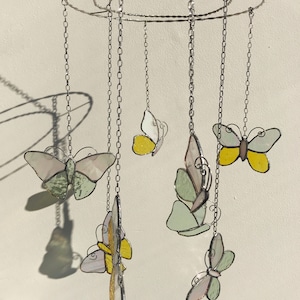 Stained Glass Dream Sun Catcher Butterfly Suncatcher Home House Decor Window Wall Decoration Art Living room, Mother's Day gift