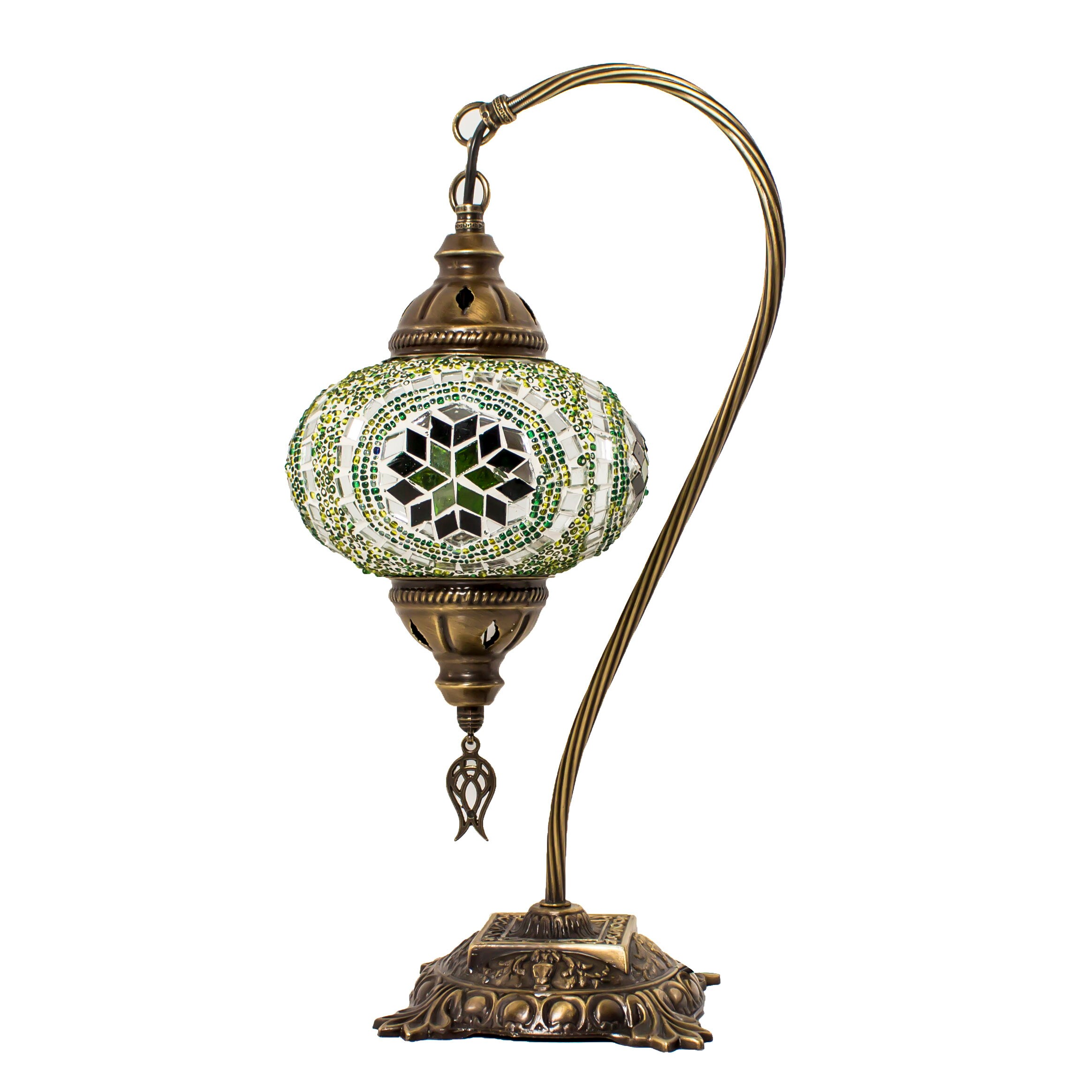 Turkish Lamp Handmade Turkish Mosaic Table Lamp Decorative Etsy