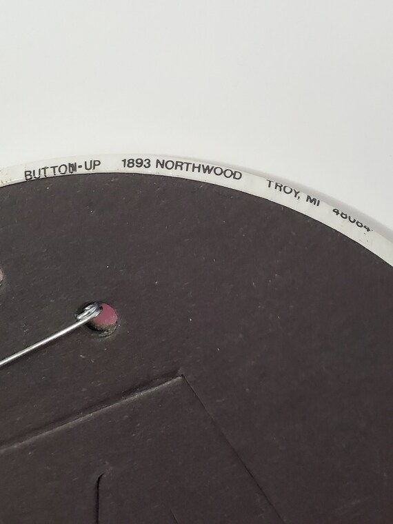 Two Extra Large Bart Simpson 6" Button Pins - image 8