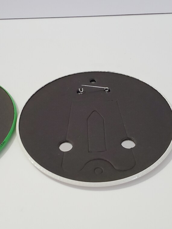 Two Extra Large Bart Simpson 6" Button Pins - image 7