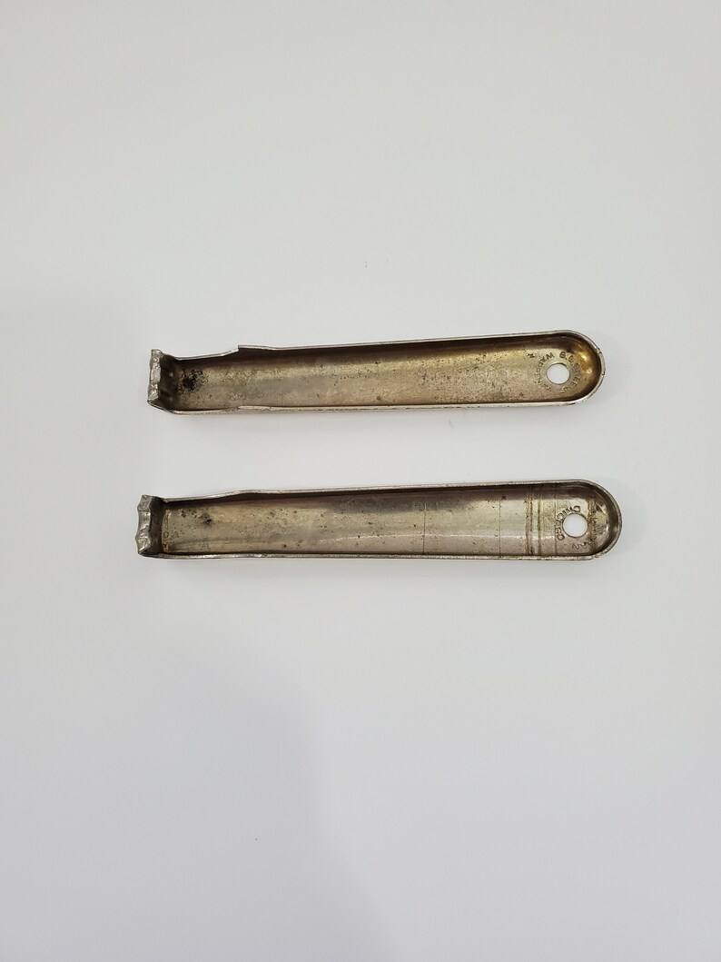 Two Vintage Logo Hand Held Bottle Cap Openers Monarch Beer and Bireley/'s Beverages