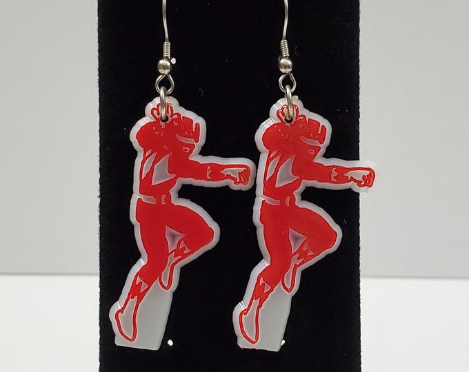1994 SABAN Mighty Morphin Power Rangers Red Ranger Crafted Dangle ...