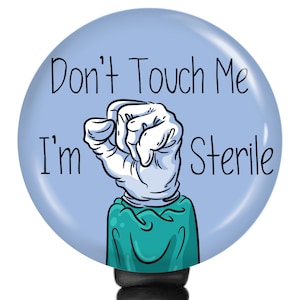 Surgical Tech Badge Reel: Sterile OR Nurse Gift