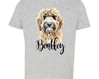 Kids Pet Shirt, Custom Pet Shirt with Photo, Toddler Dog Shirt, Personalized Cat Shirt, Youth Custom Dog T-Shirt, Child Pet Lover Gift