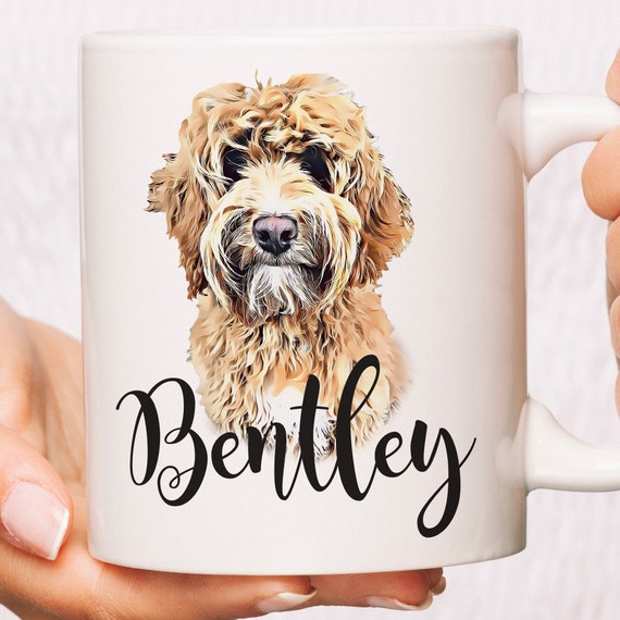 etsy dog mug