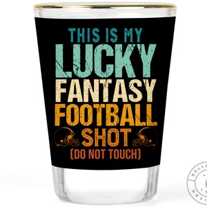 Fantasy Football Shot Glass: Lucky League Gift