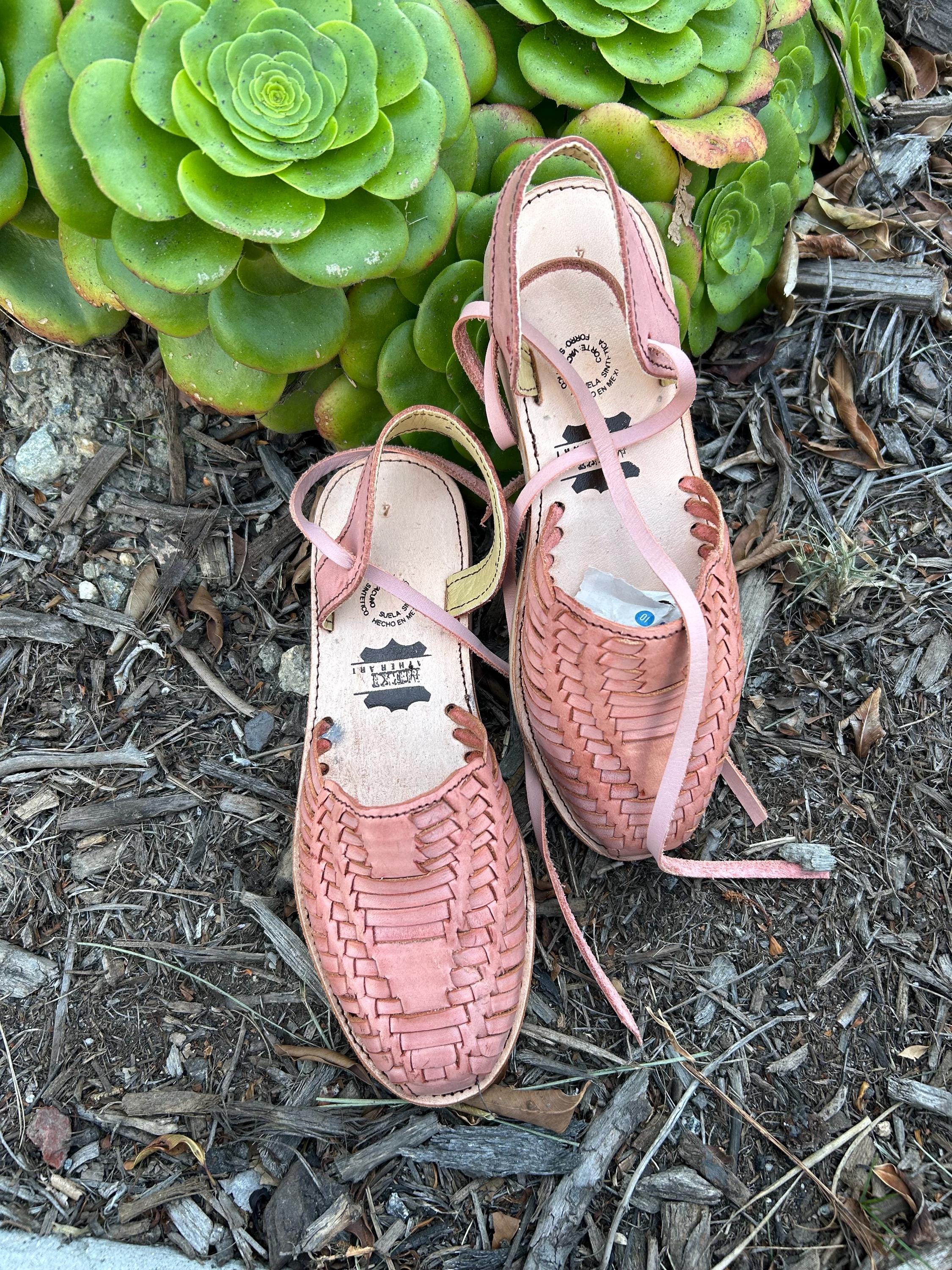 huarache rosa palo