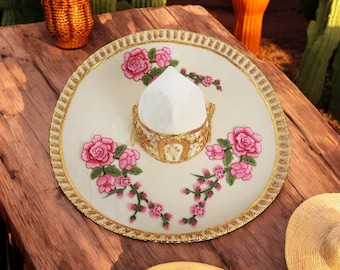 Handcrafted Women's Charro Sombreros – Authentic Mexican Sombrero
