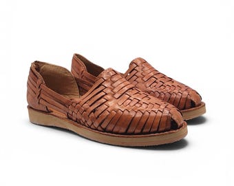 Huarache Sandals - Mexican Style - Colorful leather - Handmade Abana