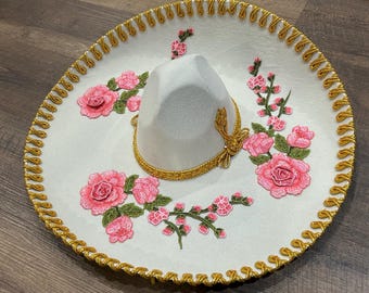 Handcrafted Women's Charro Sombreros – Authentic Mexican Sombrero