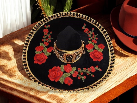 Traditional Mexican Hat Mexican Mariachi Sombrero Handcrafted