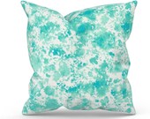 Aqua Outdoor Pillow Cover, Aqua Patio Pillow, Aqua Outdoor Cushion, Aqua Patio Cushion, Premier Prints Shore Surfside, Zippered Pillow