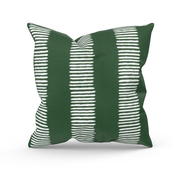 Green Outdoor Pillow Etsy