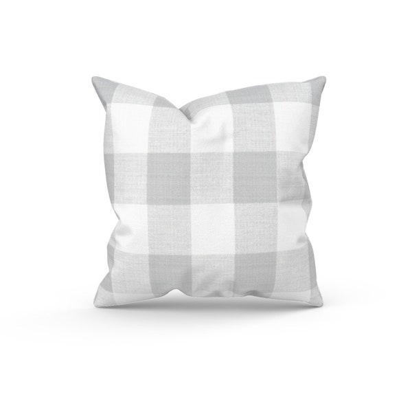 Grey Outdoor Pillow Etsy
