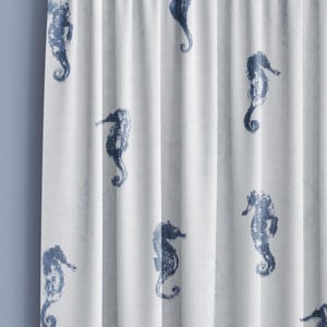 blue fish shower curtain hooks the Lakeside Collection Tisa Curtain, Bath Rug, Hand Towels, Valance, or It is designed to fit standardized bath tubs Underwater Reef Shower Curtain |