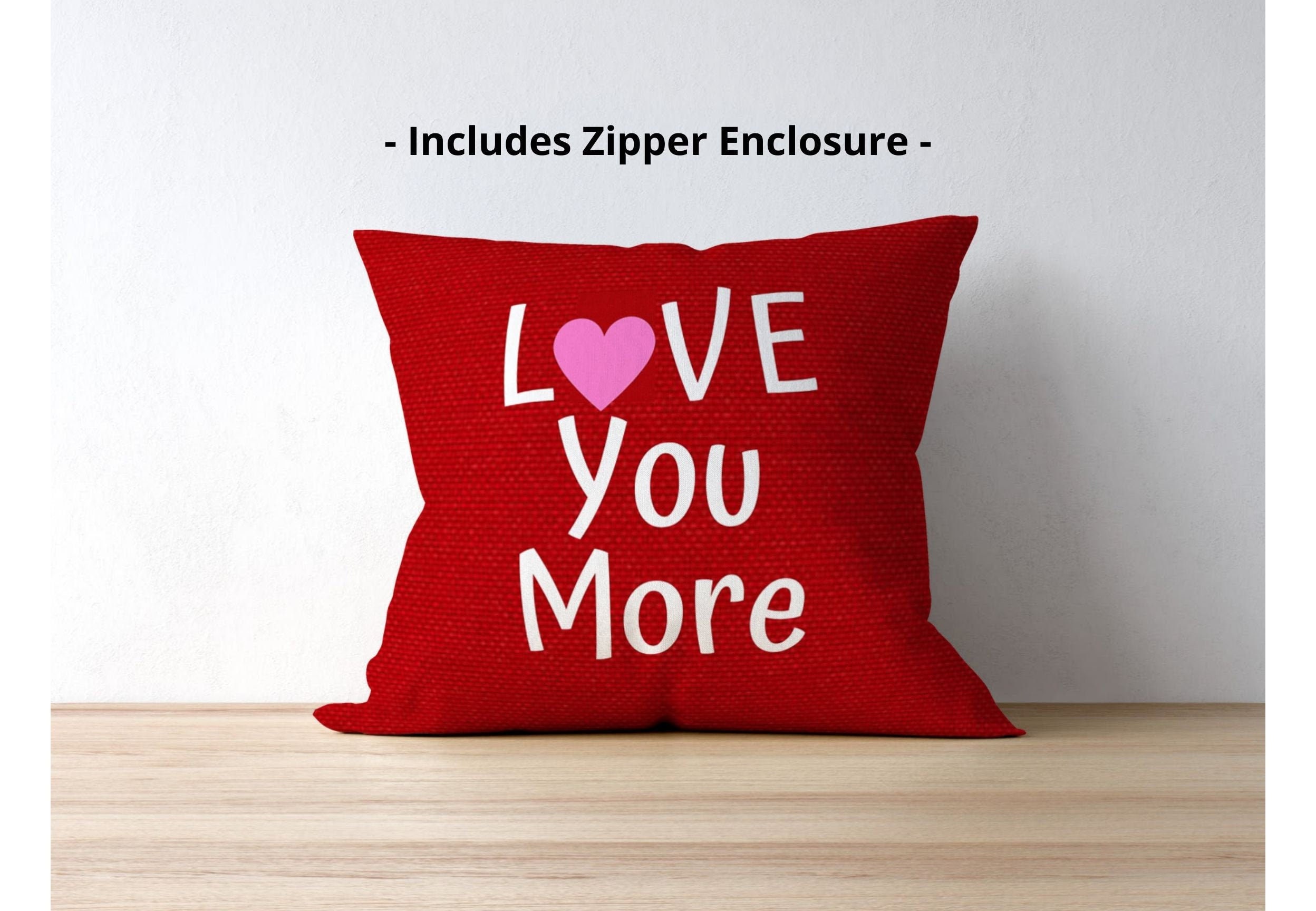 Valentine Pillow Cover Love You Pillow Valentine Decor Etsy UK