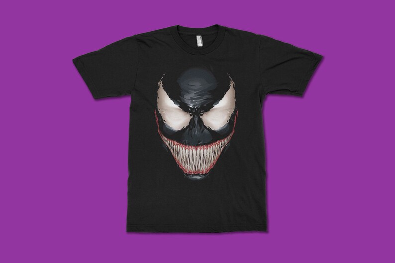 Venom Graphic Kids T Shirt Tom Hardy Toddlers T Shirt Top Etsy