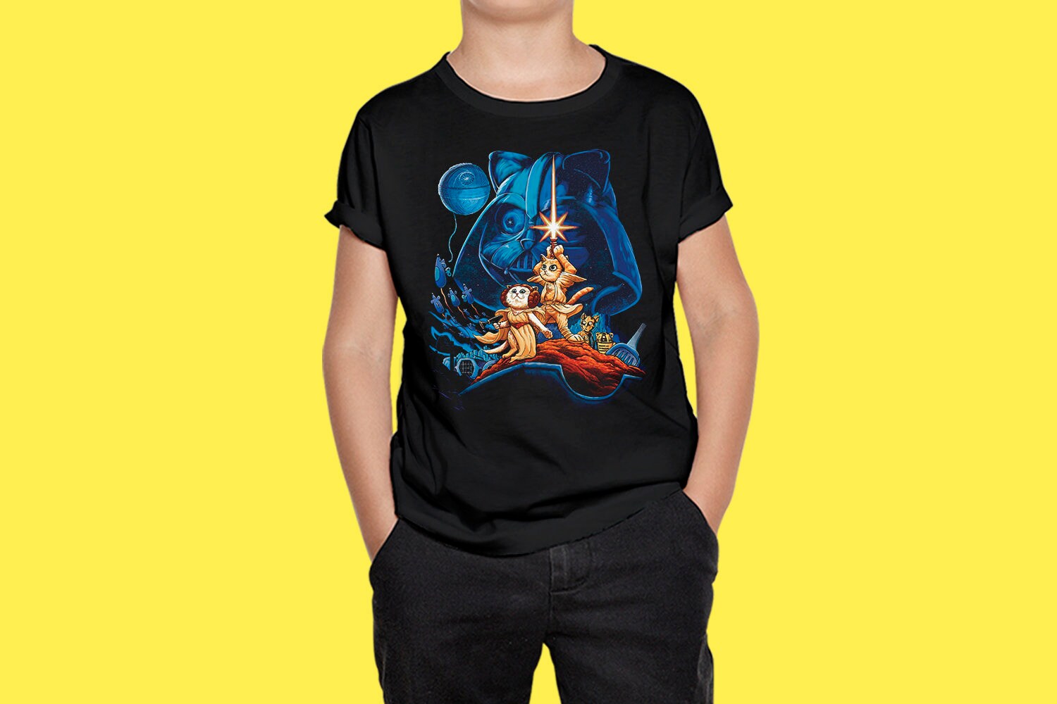 star wars cat shirt