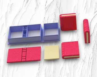 Book Polymer Clay Cutter for Handmade Jewelry, Crafting, and DIY Projects