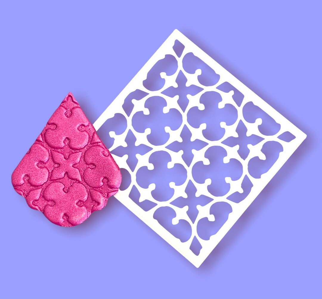 Polymer Clay Texture Sheet 3D Printed Aztec Patterned Etsy Australia