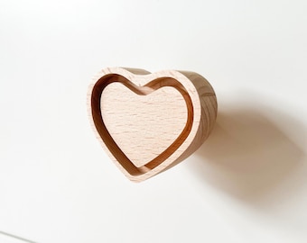 Poignée de meuble coeur en bois une décoration en forme de coeur de votre intérieur dans la chambre d'enfant Hemnes table à langer bouton de meuble pour chambre de bébé poignée de porte