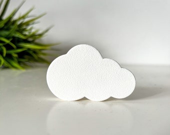 Furniture handle cloud in white as a set | pink or light blue for children's room | Handle chest of drawers Hemnes | Baby room | Girl's room | Furniture knob