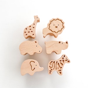 Safari furniture handle for children&#39;s room dresser and cupboard - 1 piece