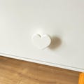 Furniture handle heart for children's room chest of drawers and wardrobe | Handle chest of drawers Hemnes | Baby room | Pax furniture knob
