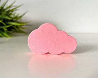 Furniture handle cloud in pink set of 12 | white or light blue for children's rooms | Handle chest of drawers Hemnes | Baby room | Girls room | Furniture knob