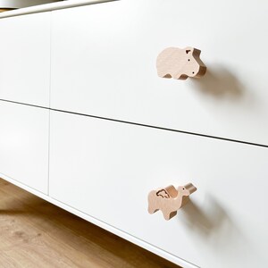 Safari furniture handle for children's room chest of drawers and cupboard 1 piece image 9