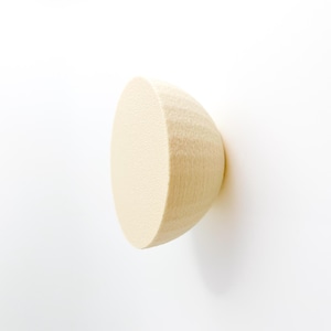 Runt platt gult möbelhandtag – Snygg inredning för barnrum, pojk- eller flickrum, i olika storlekar och färger