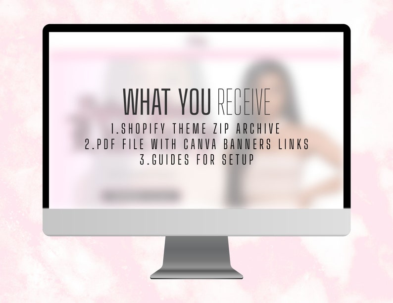 Lyxig modewebbdesign för Shopify- och Wix-butiker Shopify Clothing Boutique Färdig webbmall, Shopify-tema, klädwebbplats bild 4